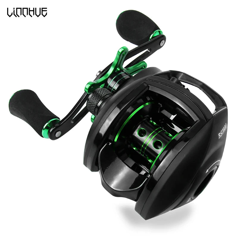 LINNHUE BS2000 Baitcasting Reel 8.1 To 1 High Speed