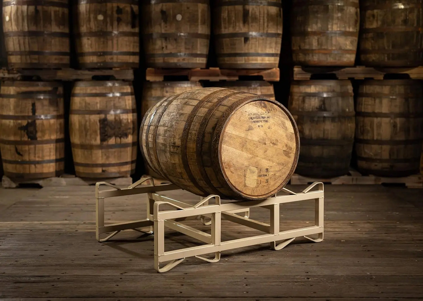 XMSJ Authentic Bourbon Barrel American White Oak Wood Decoration