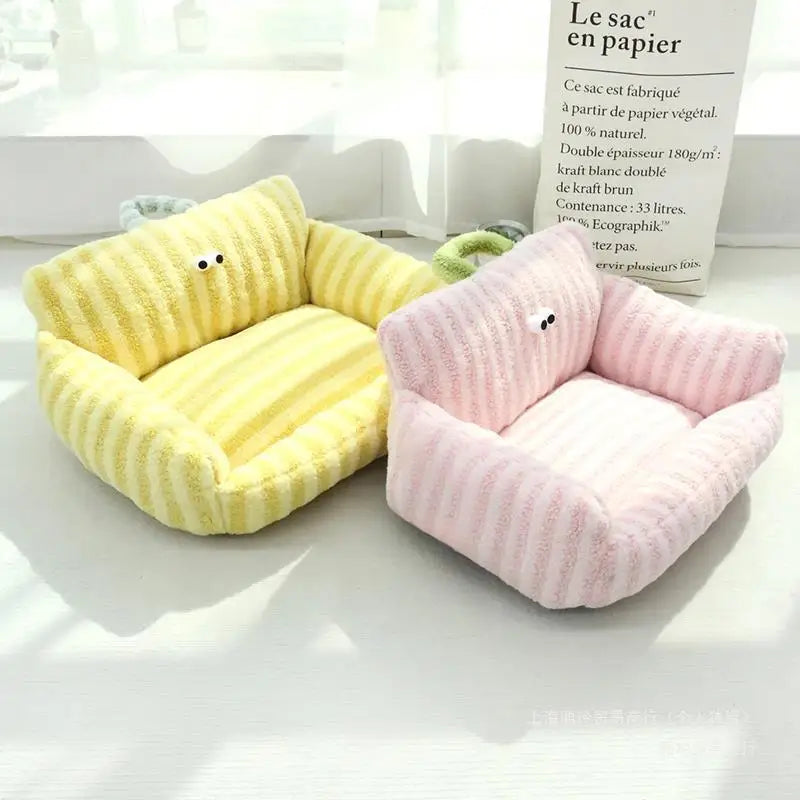 NONECN Winter Warm Bed Sofa Nest For Small Dogs Cats