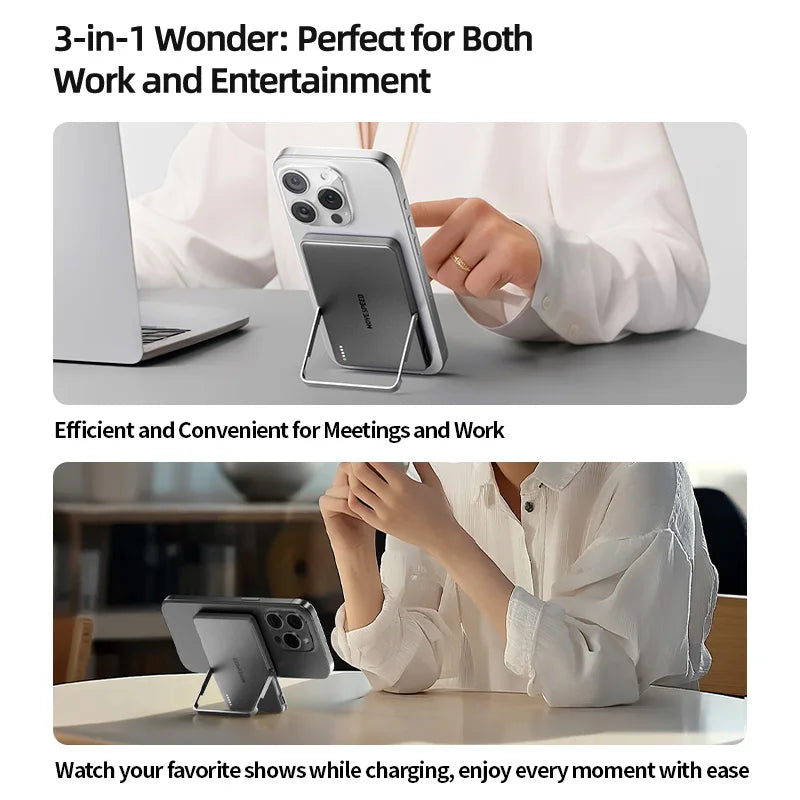 Movespeed S05Pro Magnetic Power Bank 5000mAh Wireless MagSafe Stand
