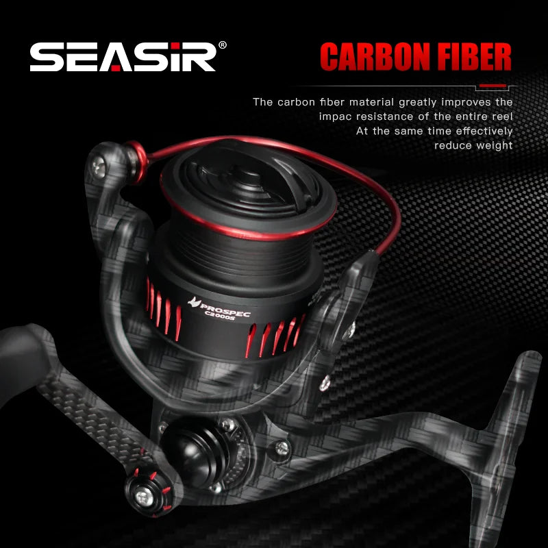 SeaSir Prospec Spinning Reel P Series Ultralight Carbon Fiber