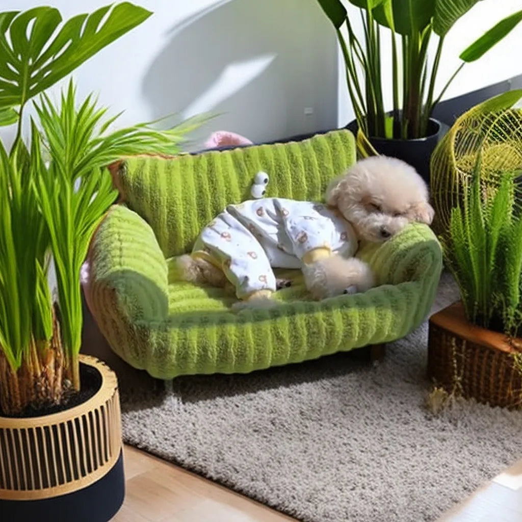 NONECN Winter Warm Bed Sofa Nest For Small Dogs Cats