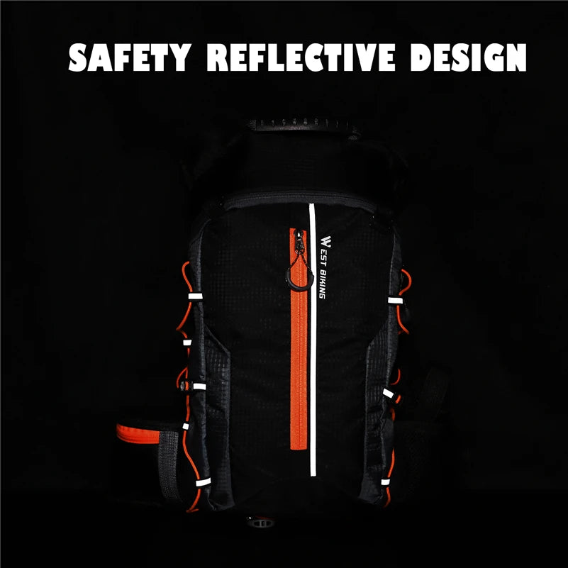 West Biking Outdoor Water Repellent Hydration Backpack For Sports