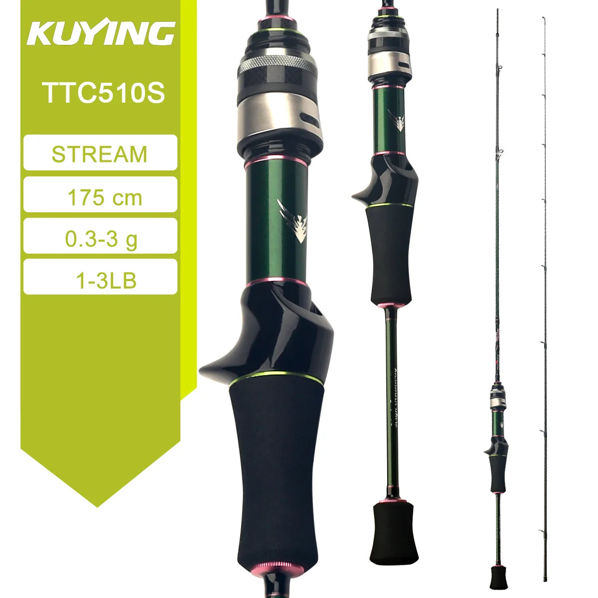 Kuying Teton Stream Rod 6 To 10 Pounds Fast Action