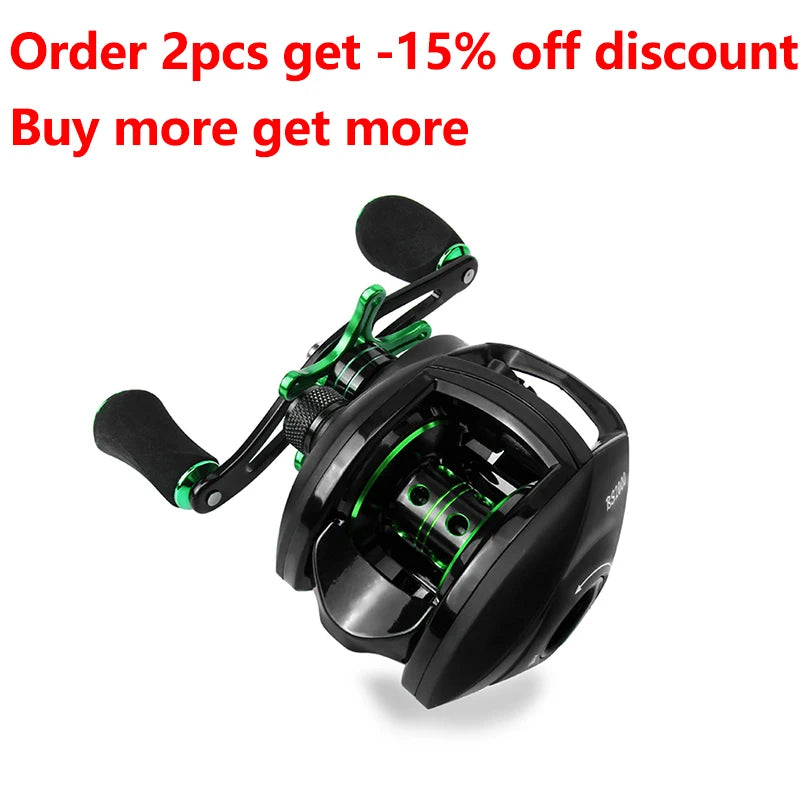 LINNHUE BS2000 Baitcasting Reel 8.1 To 1 High Speed