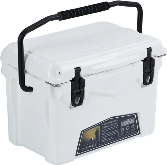 HiMISSH Portable Ice Cooler With Cup Holder And Accessories