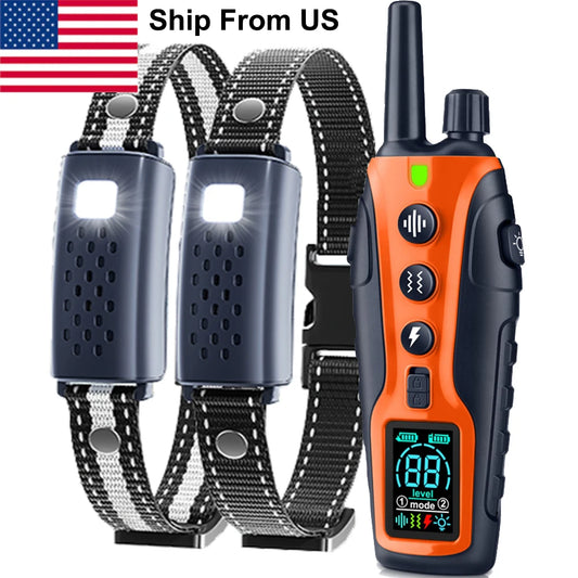WXRPETH Dog Training Collar Remote Control Beep Vibration Shock 3300ft