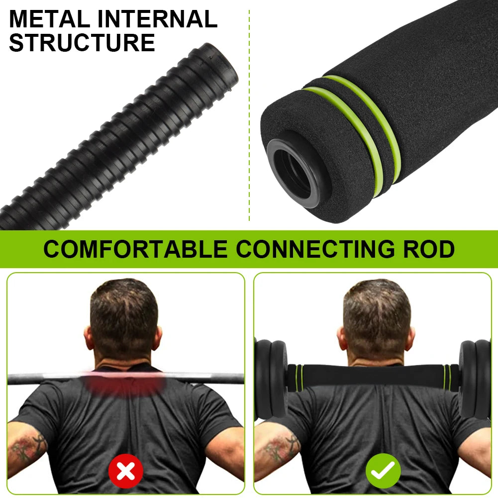 TWISTER.CK Adjustable Dumbbell Set 4 In 1 Home Gym Equipment