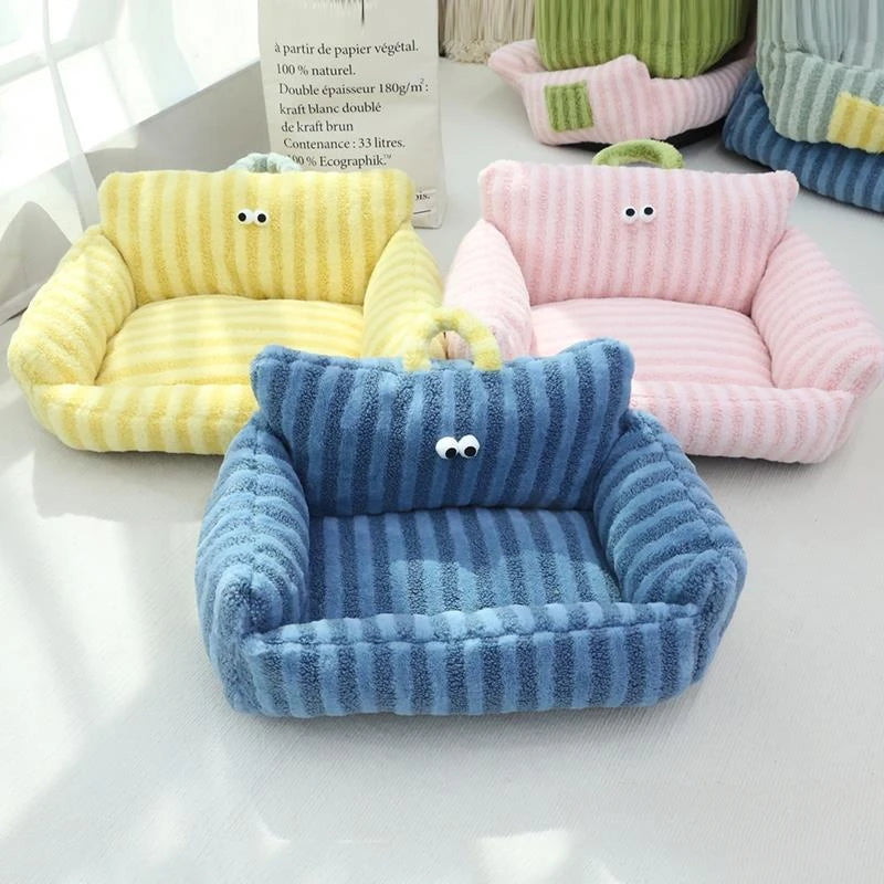 NONECN Winter Warm Bed Sofa Nest For Small Dogs Cats