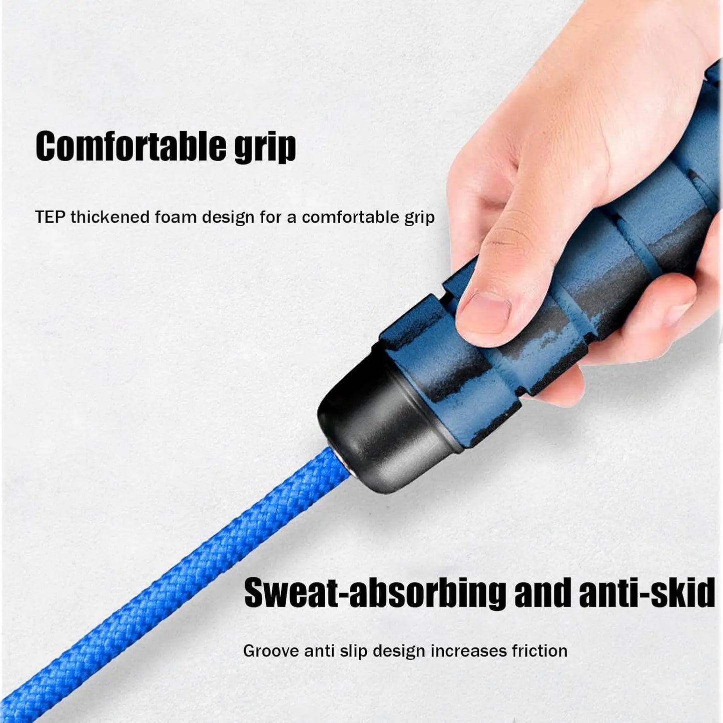 Adjustable Jump Rope For Kids And Adults With Nylon Core