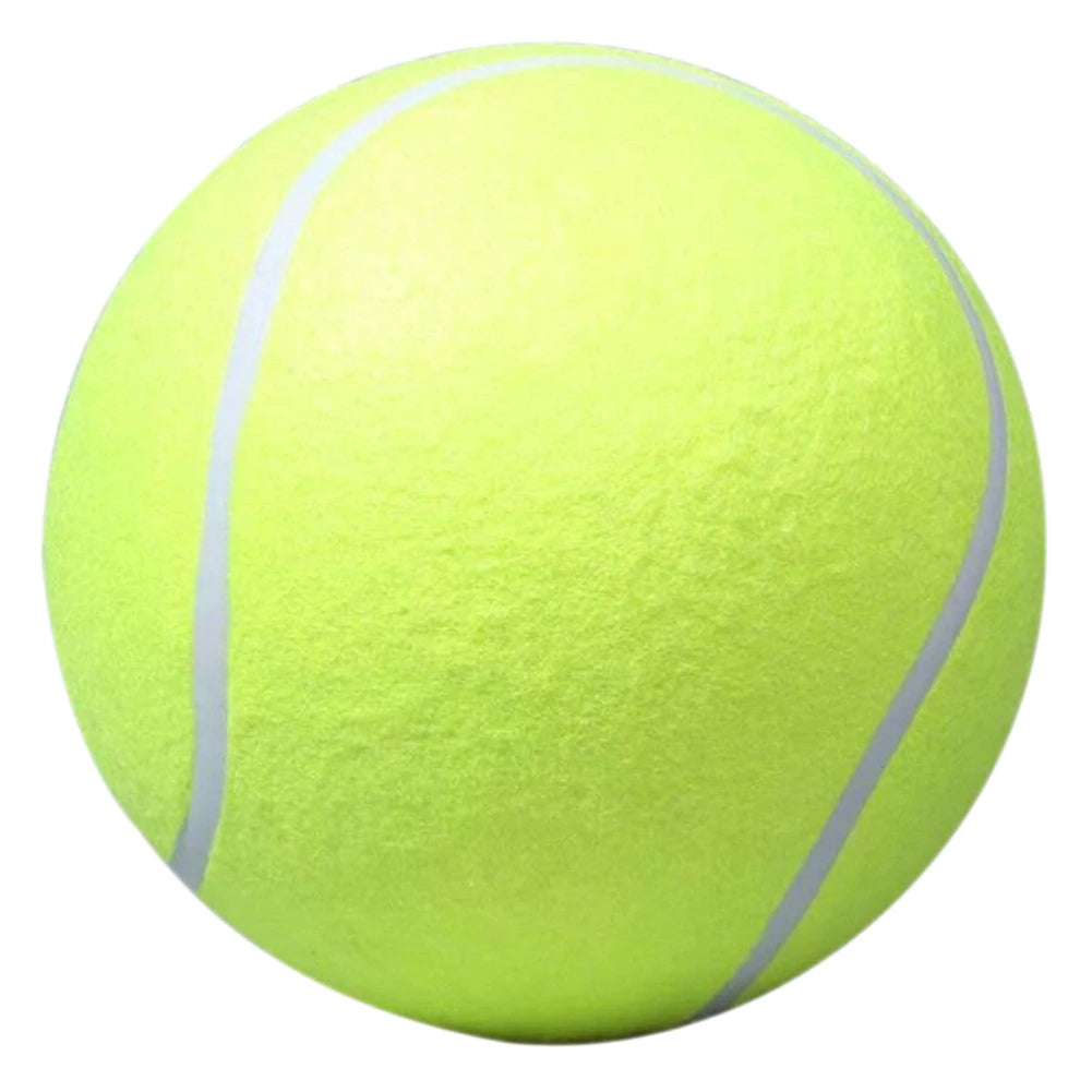 Durable Dog Tennis Ball Chew Toy for Fetch and Training