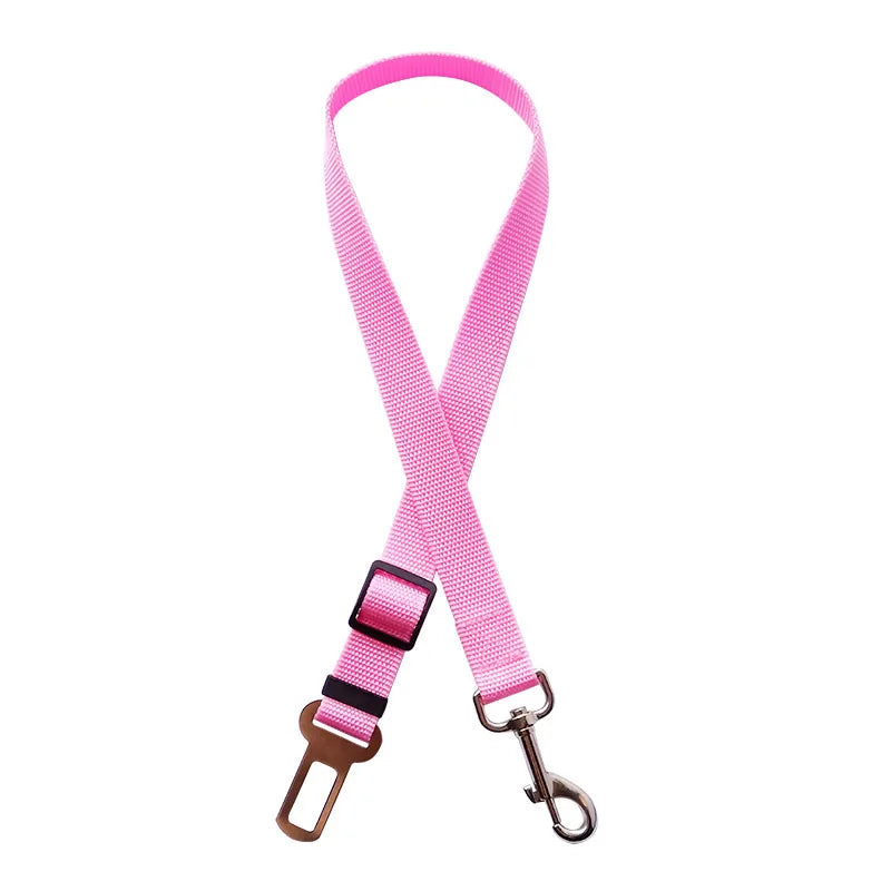 Adjustable Dog Car Seat Belt Harness Vehicle Safety