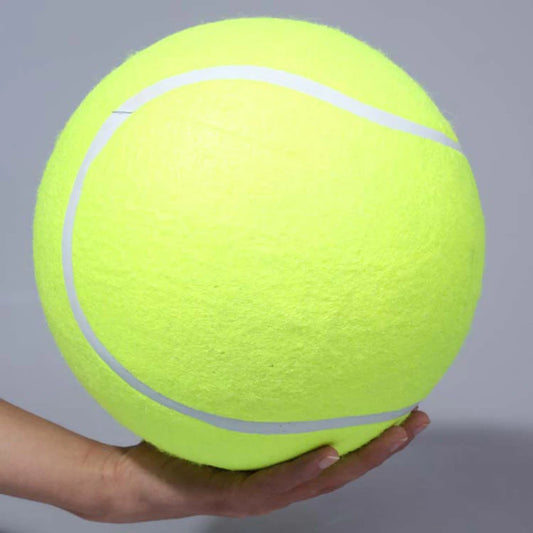 Durable Dog Tennis Ball Chew Toy for Fetch and Training