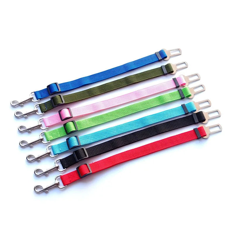 Adjustable Dog Car Seat Belt Harness Vehicle Safety