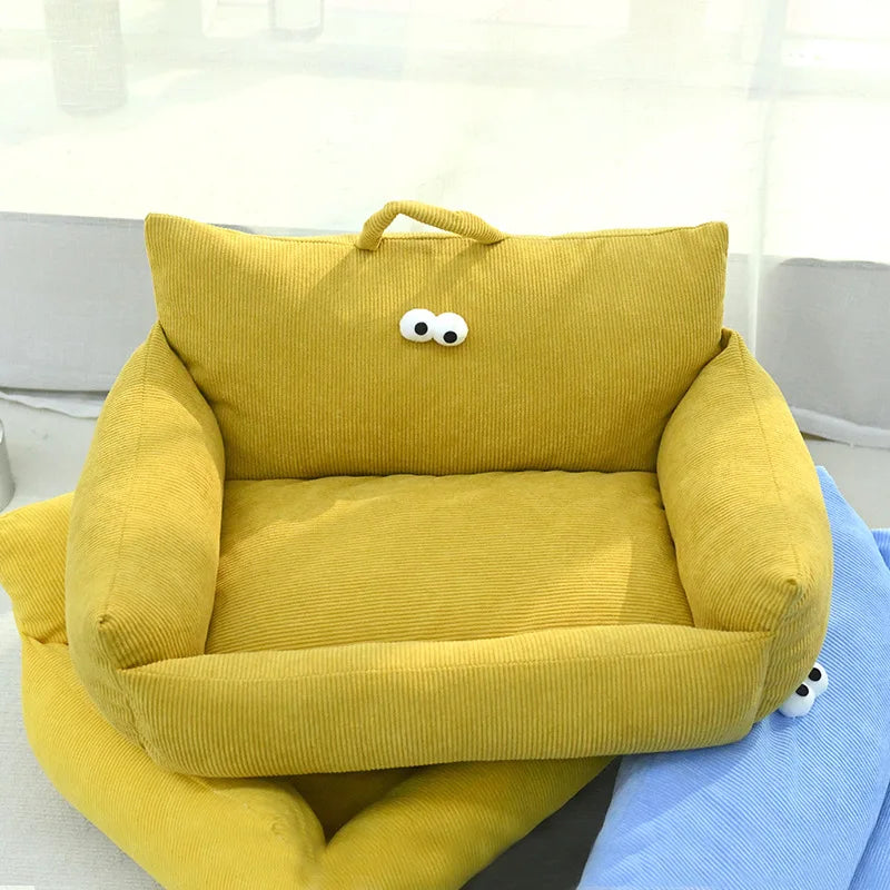 NONECN Winter Warm Bed Sofa Nest For Small Dogs Cats