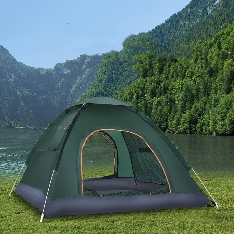 Two Person Outdoor Pop Up Tent Waterproof Automatic Sun Shelter
