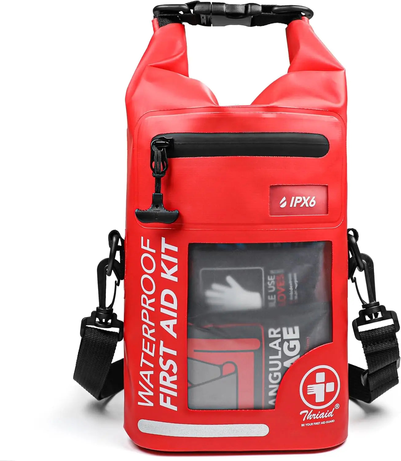 Waterproof 250-Piece First Aid Kit for Boating Camping Outdoor Emergencies