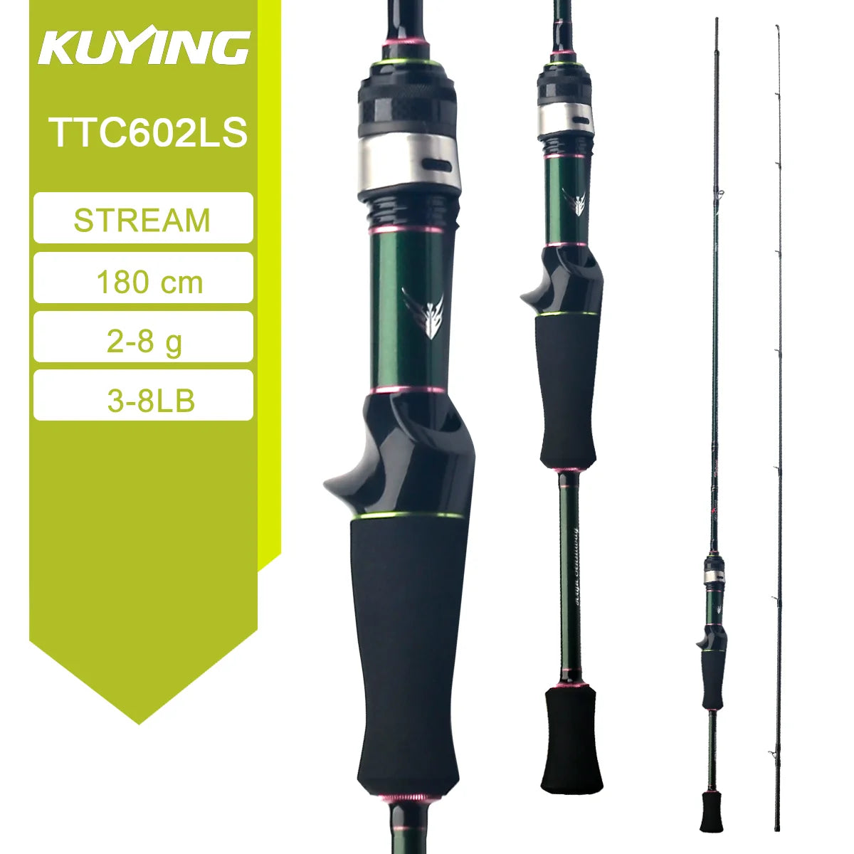 Kuying Teton Stream Rod 6 To 10 Pounds Fast Action
