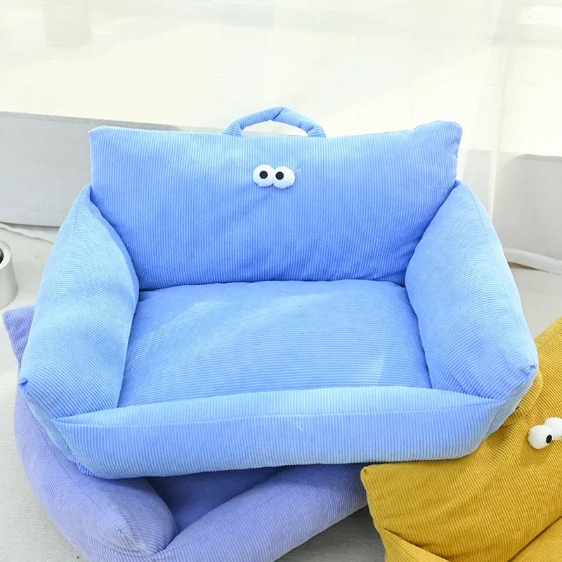 NONECN Winter Warm Bed Sofa Nest For Small Dogs Cats